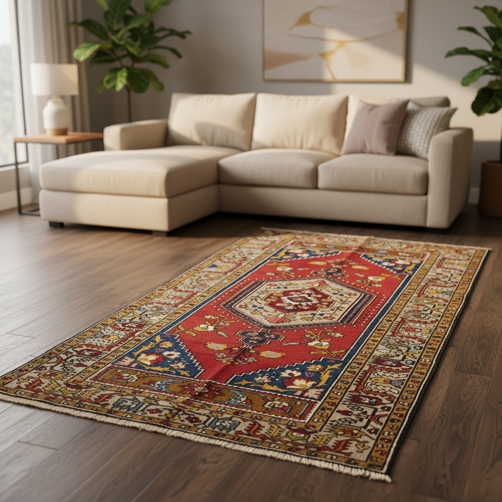 Yahyali Rug - modern ortam